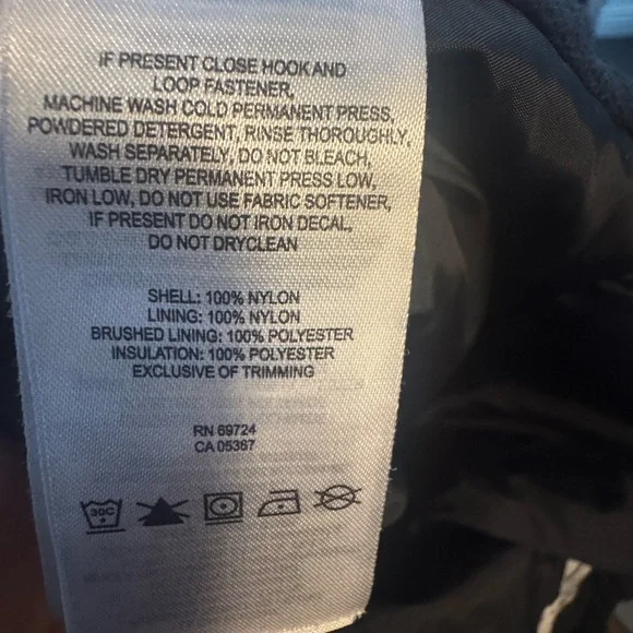 Kids' Black Snow Bib - Picture 5 of 5